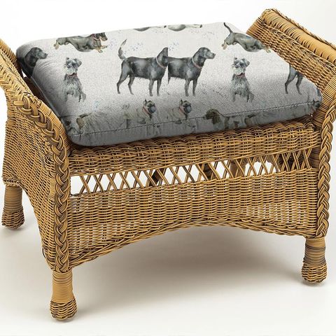 Catch Linen Box Cushion