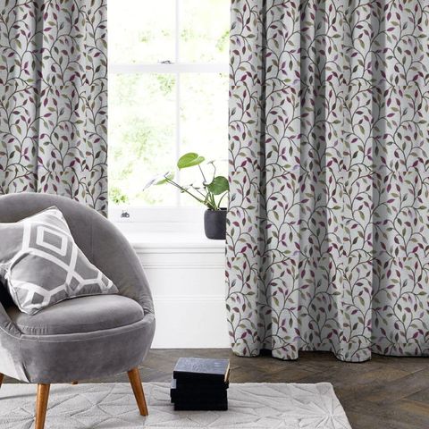 Cervino Damson Made To Measure Curtain