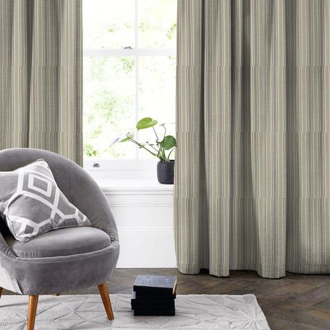 Mappleton Charcoal Made To Measure Curtain