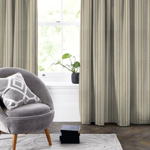 Mappleton Ochre Made To Measure Curtain