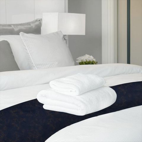 Nola Indigo Bed Runner