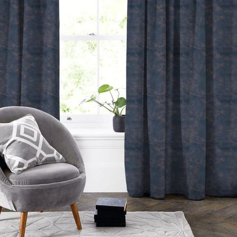 Nola Navy Made To Measure Curtain