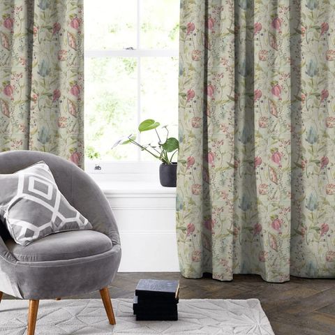 Kelston Sorbet Linen Made To Measure Curtain