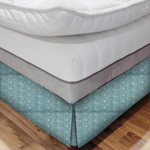 Gypsy Teal Bed Base Valance