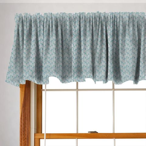 Quill Teal Valance