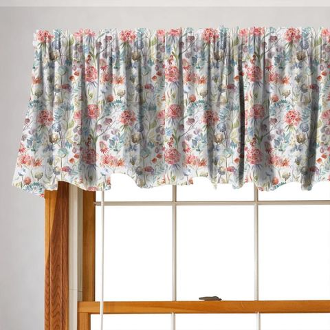 Patrice Cinnamon Linen Valance