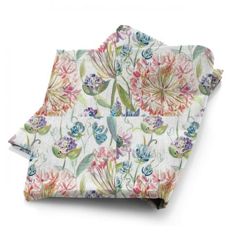 Pom Pom Floral Summer Fabric