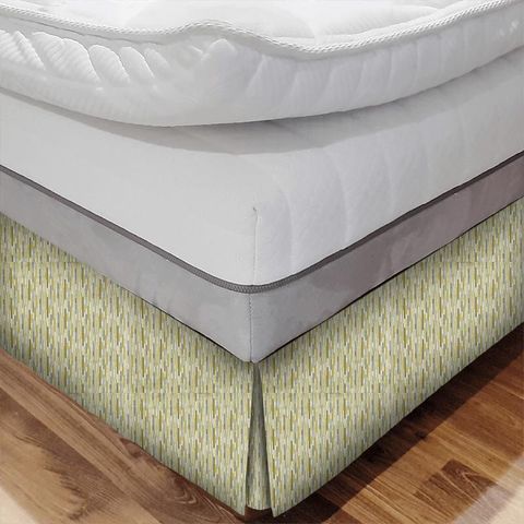 Diego Limoncello Bed Base Valance
