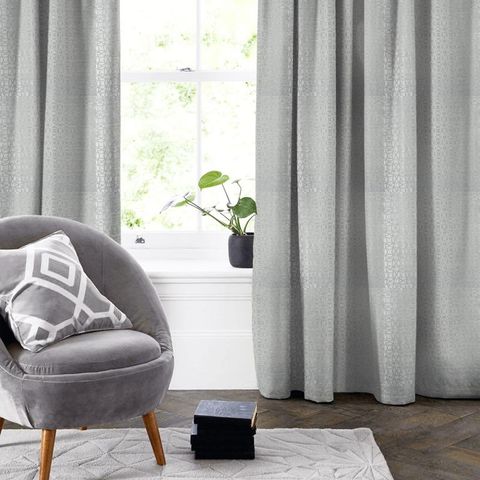 Wish Silver Made To Measure Curtain