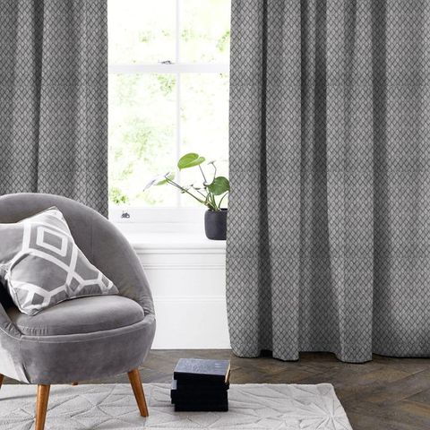 Millgate Graphite Made To Measure Curtain