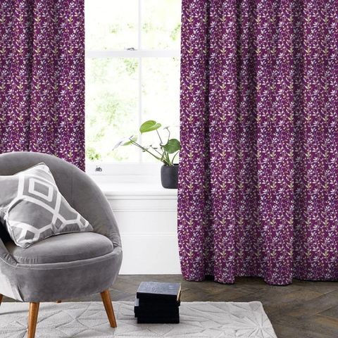Trebah Passion Fruit Made To Measure Curtain