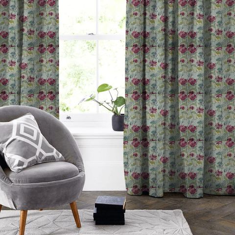Carron Mulberry Made To Measure Curtain