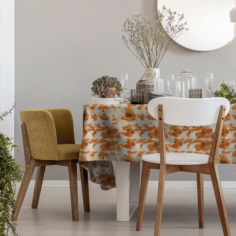 Portofino Burnt Orange Tablecloth
