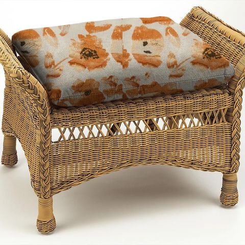 Portofino Burnt Orange Box Cushion