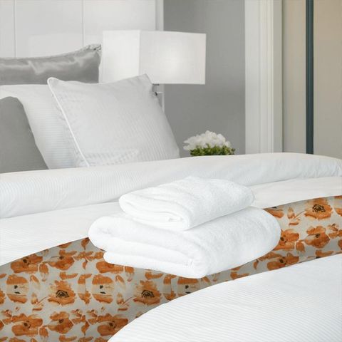 Portofino Burnt Orange Bed Runner