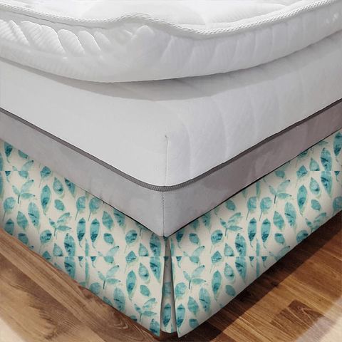 Tivoli Duck Egg Bed Base Valance