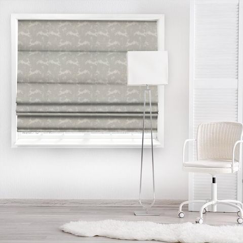 Jump Silver Made To Measure Roman Blind