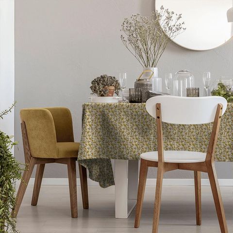 Vercelli Ochre Tablecloth