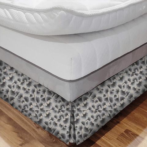 Gingko Dove Bed Base Valance