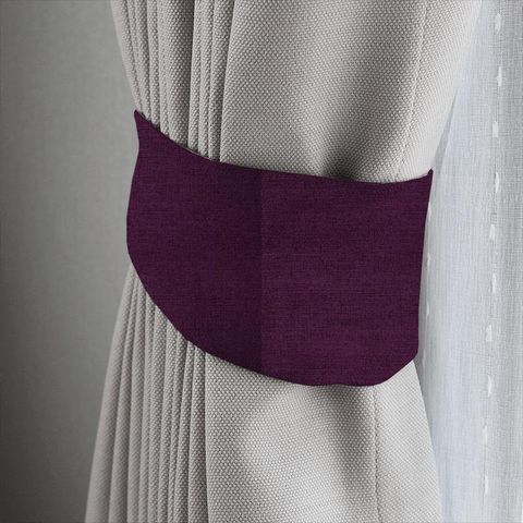 Ballantrae Aubergine Tieback