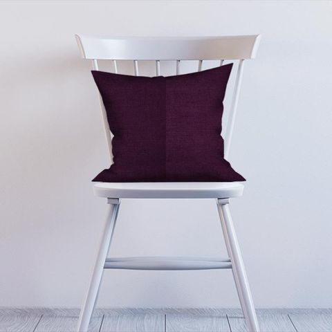 Ballantrae Aubergine Cushion