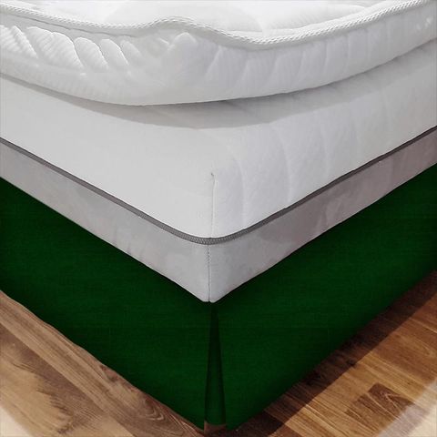 Ballantrae Emerald Bed Base Valance
