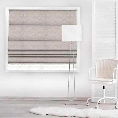 Padang Natural Made To Measure Roman Blind