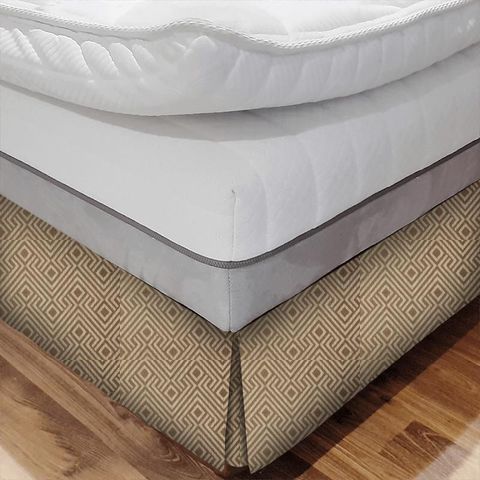 Iliad Biscuit Bed Base Valance