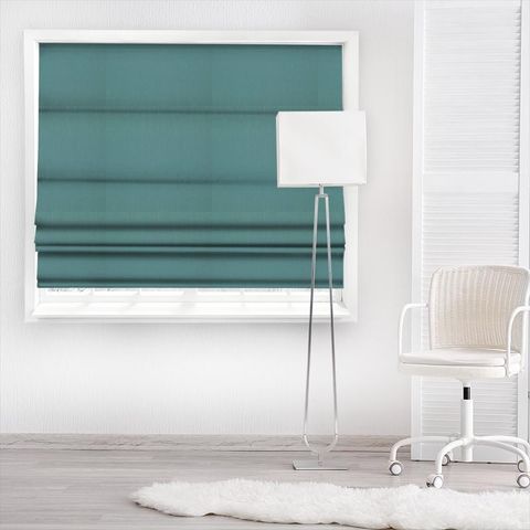 Mistral Turquoise Made To Measure Roman Blind