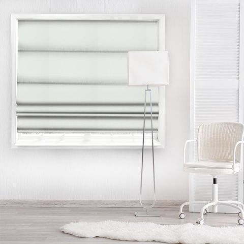Odin Bright White Made To Measure Roman Blind