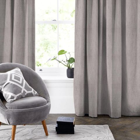Sintra Feather Grey Made To Measure Curtain