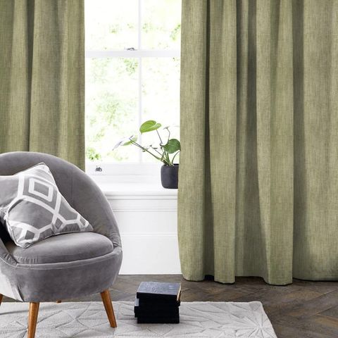 Sintra Moss Gray Made To Measure Curtain