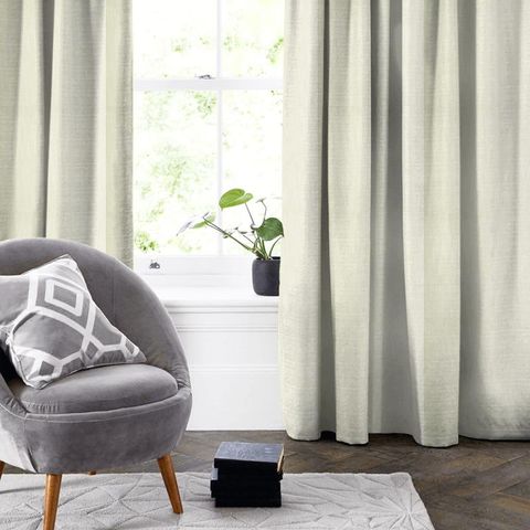 Sintra White Asparagus Made To Measure Curtain