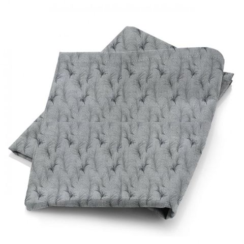 Feather Boa Graphite Fabric