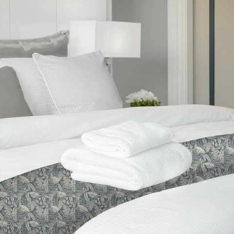 Caicos Chambray Bed Runner