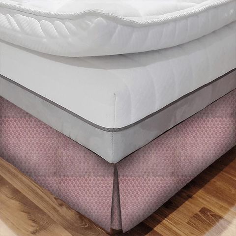 Galerie Chalk Rose Bed Base Valance