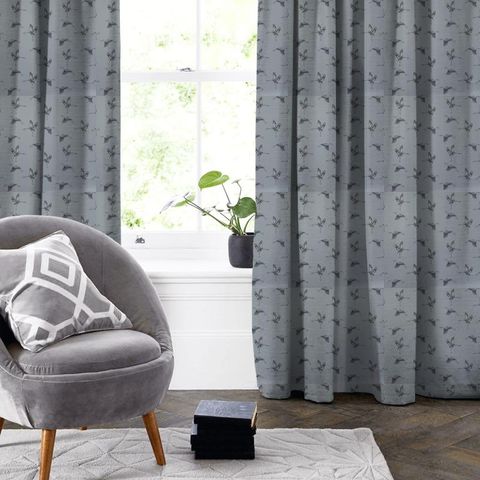 Cranes Delft Made To Measure Curtain