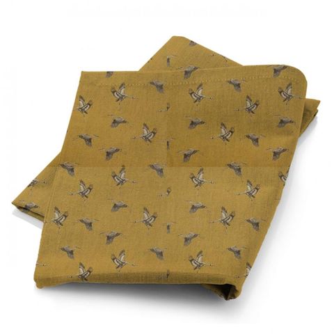 Cranes Gilt Fabric