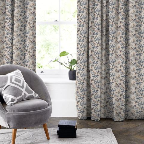 Orientalis Delft Made To Measure Curtain