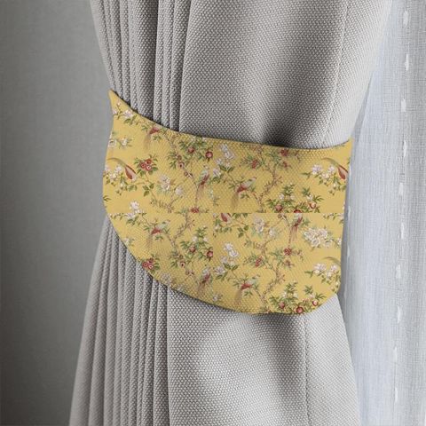 Orientalis Saffron Tieback