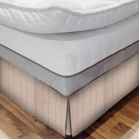 Sumi Blush Bed Base Valance