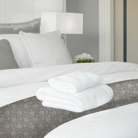 Adriana Pewter Bed Runner