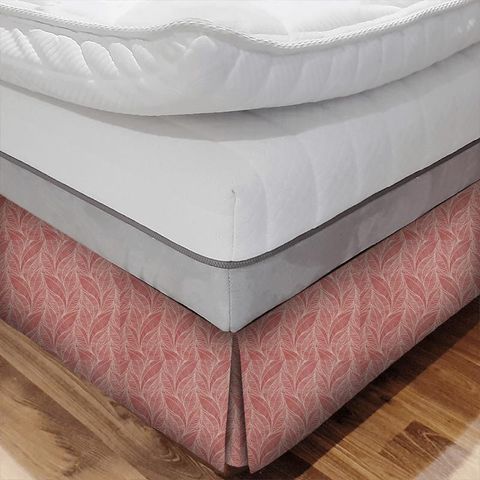 Tahiti Pomegranate Bed Base Valance