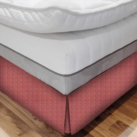 Dot Dot Scarlet Bed Base Valance