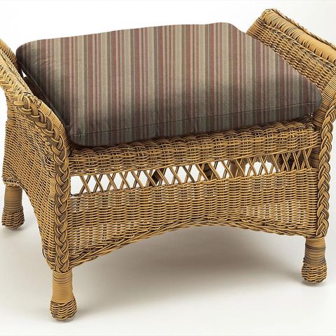 Hudson Cranberry Box Cushion