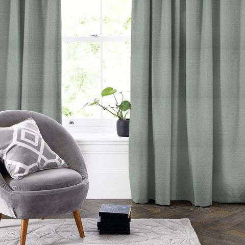 Hector Mint Made To Measure Curtain