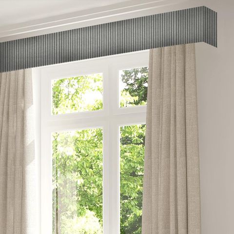 Icarus Charcoal Pelmet