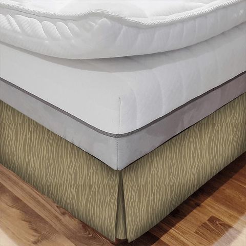 Zande Mocha Bed Base Valance