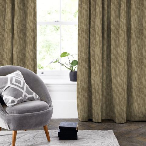 Zande Mocha Made To Measure Curtain