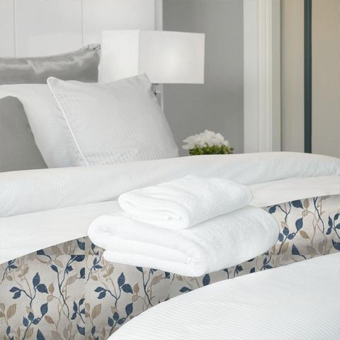 Dream Teal Blue Bed Runner